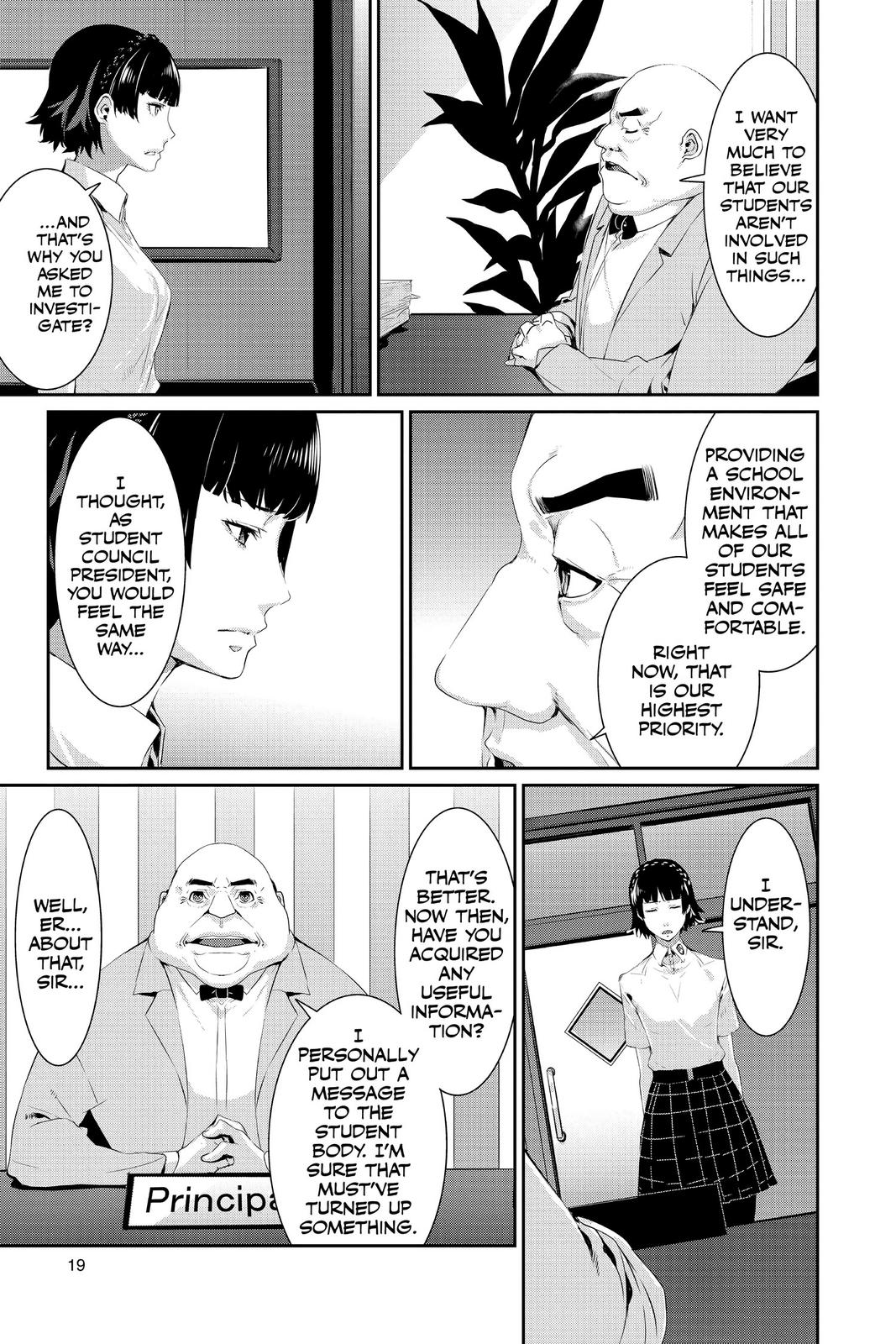 Persona 5 Chapter 23 page 20 - Chapter 23