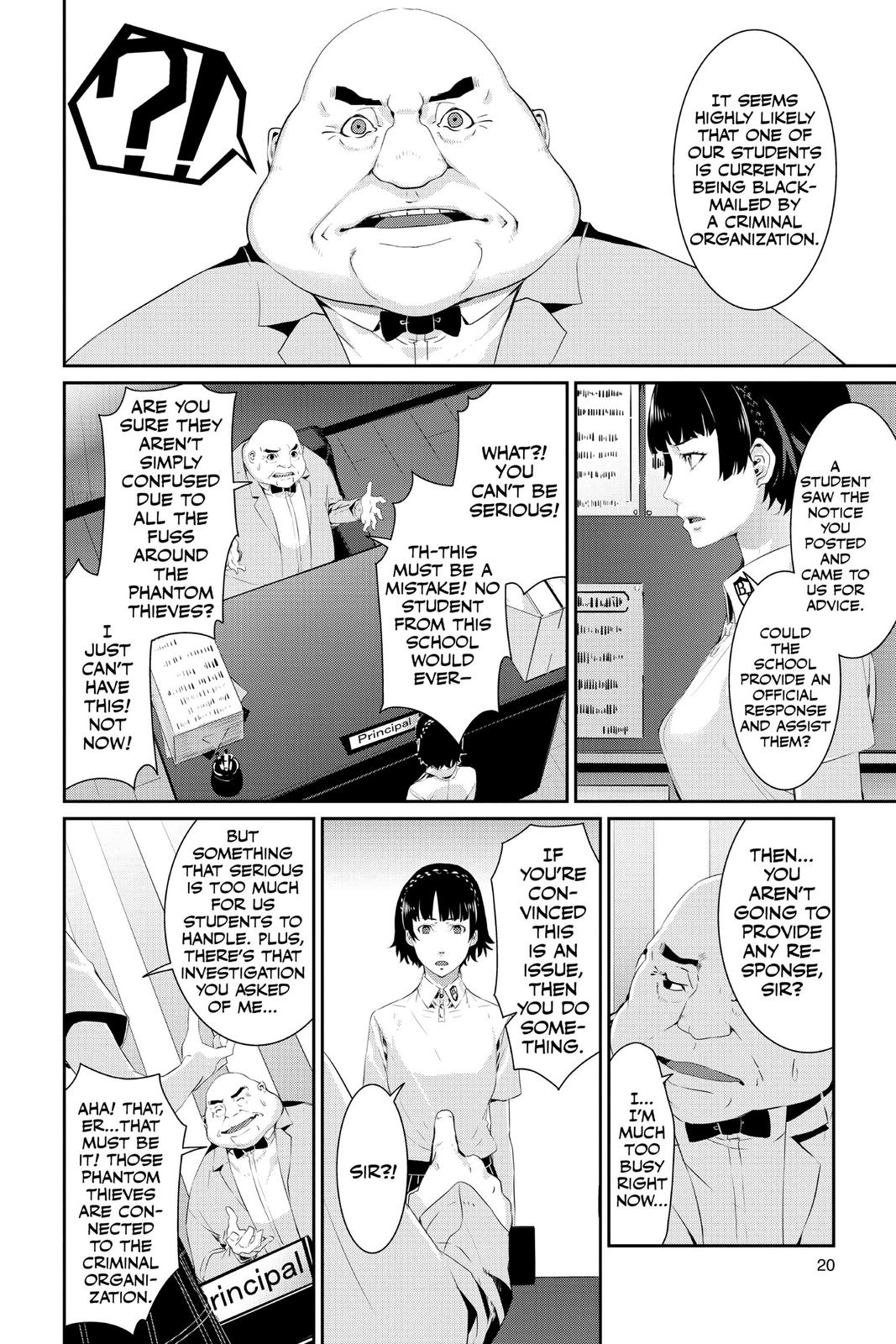 Persona 5 Chapter 23 page 21 - Chapter 23