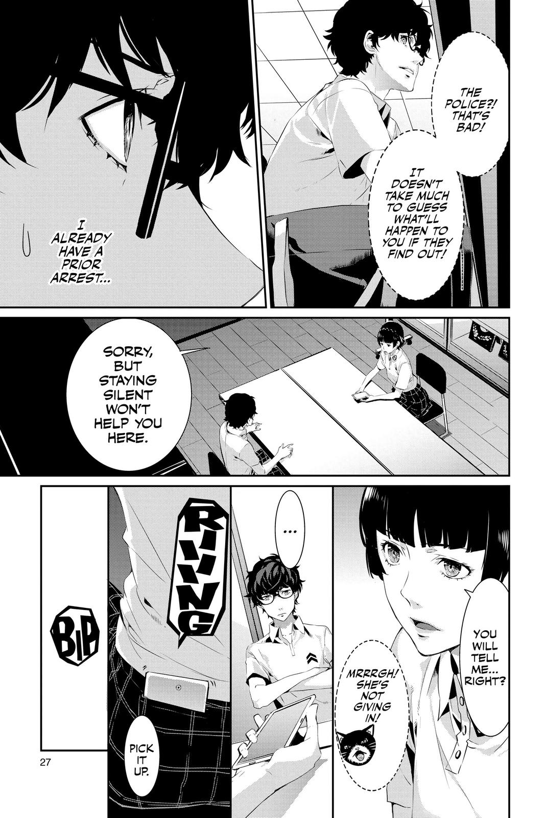 Persona 5 Chapter 23 page 28 - Chapter 23