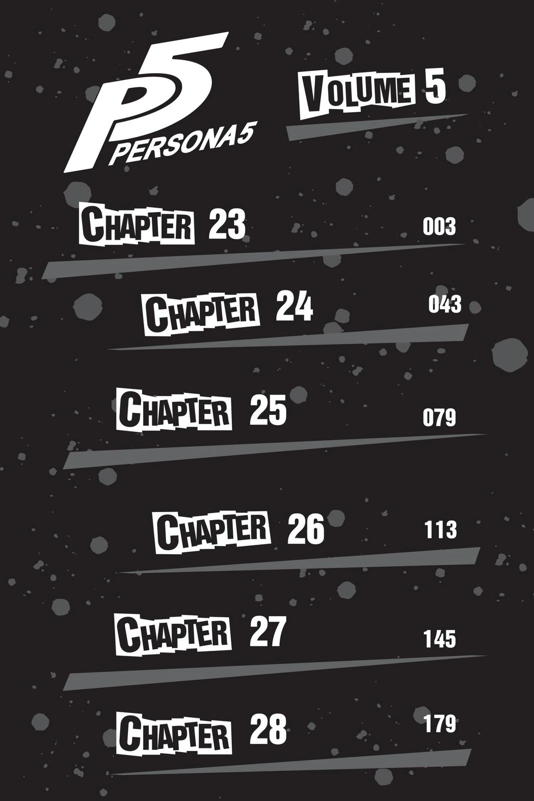 Persona 5 Chapter 23 page 3 - Chapter 23