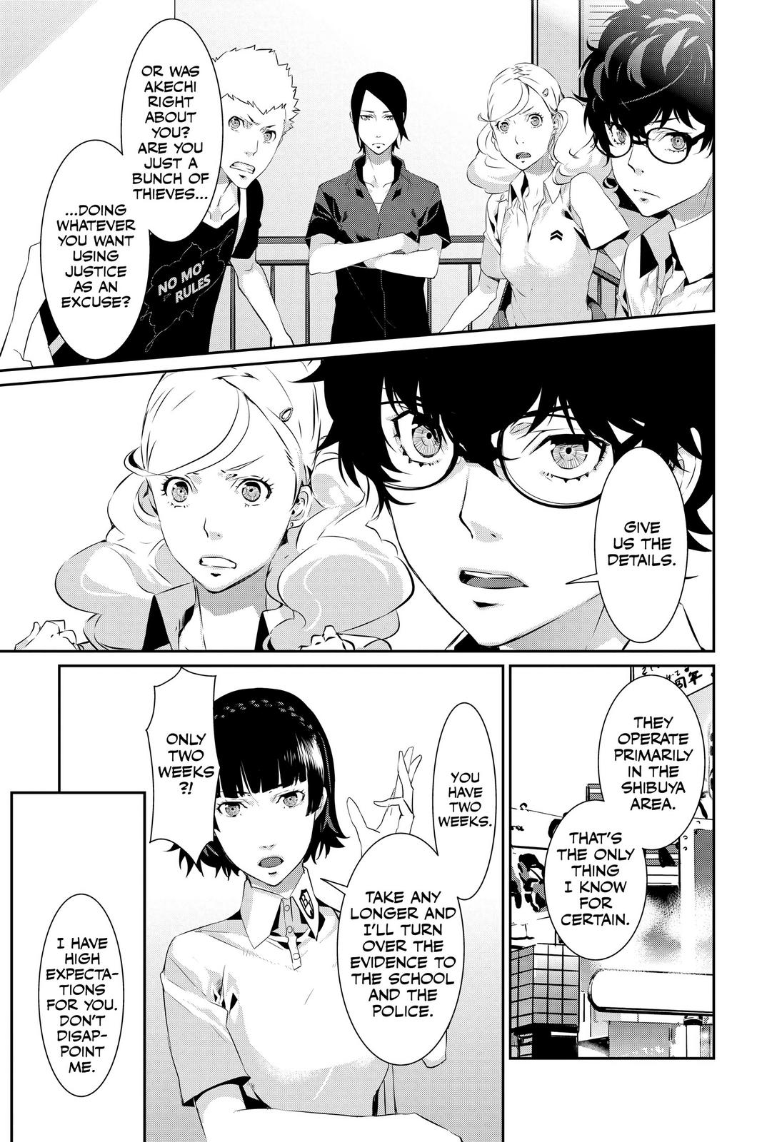 Persona 5 Chapter 23 page 36 - Chapter 23