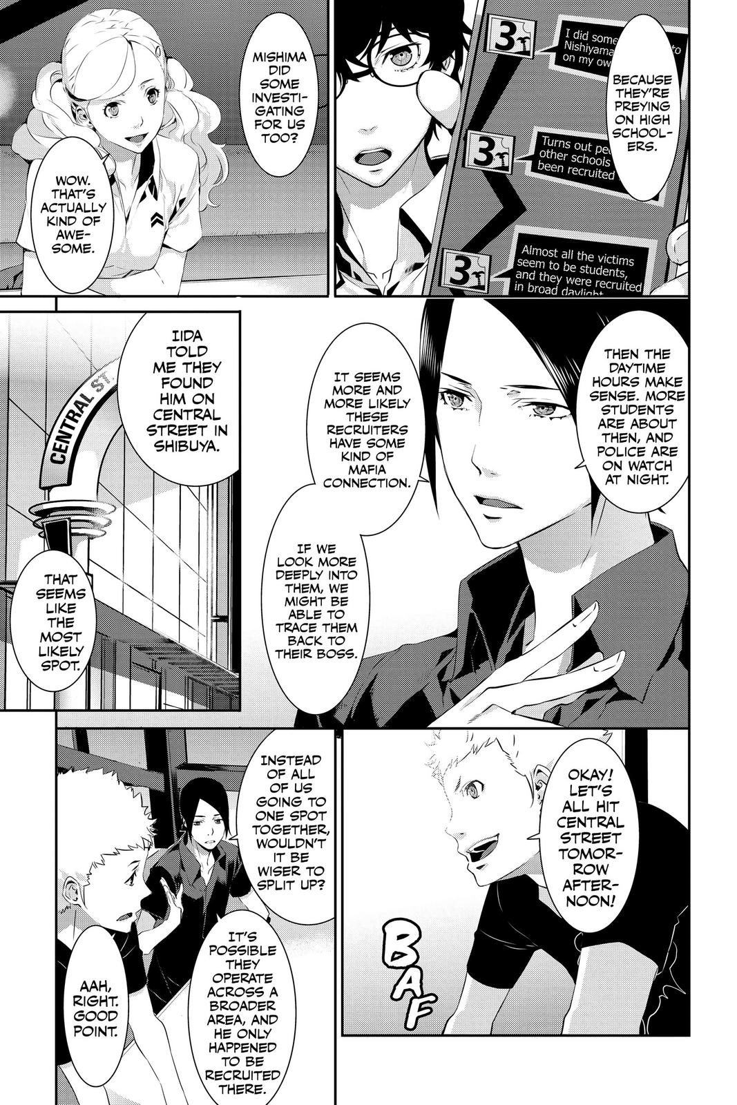 Persona 5 Chapter 24 page 21 - Chapter 24