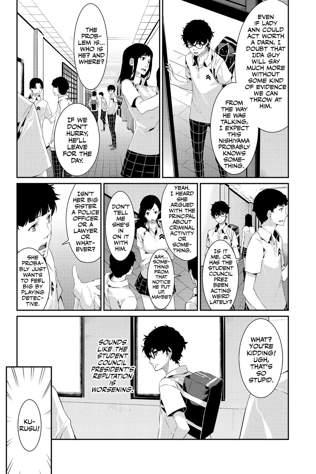 Persona 5 Chapter 24 page 9 - Chapter 24