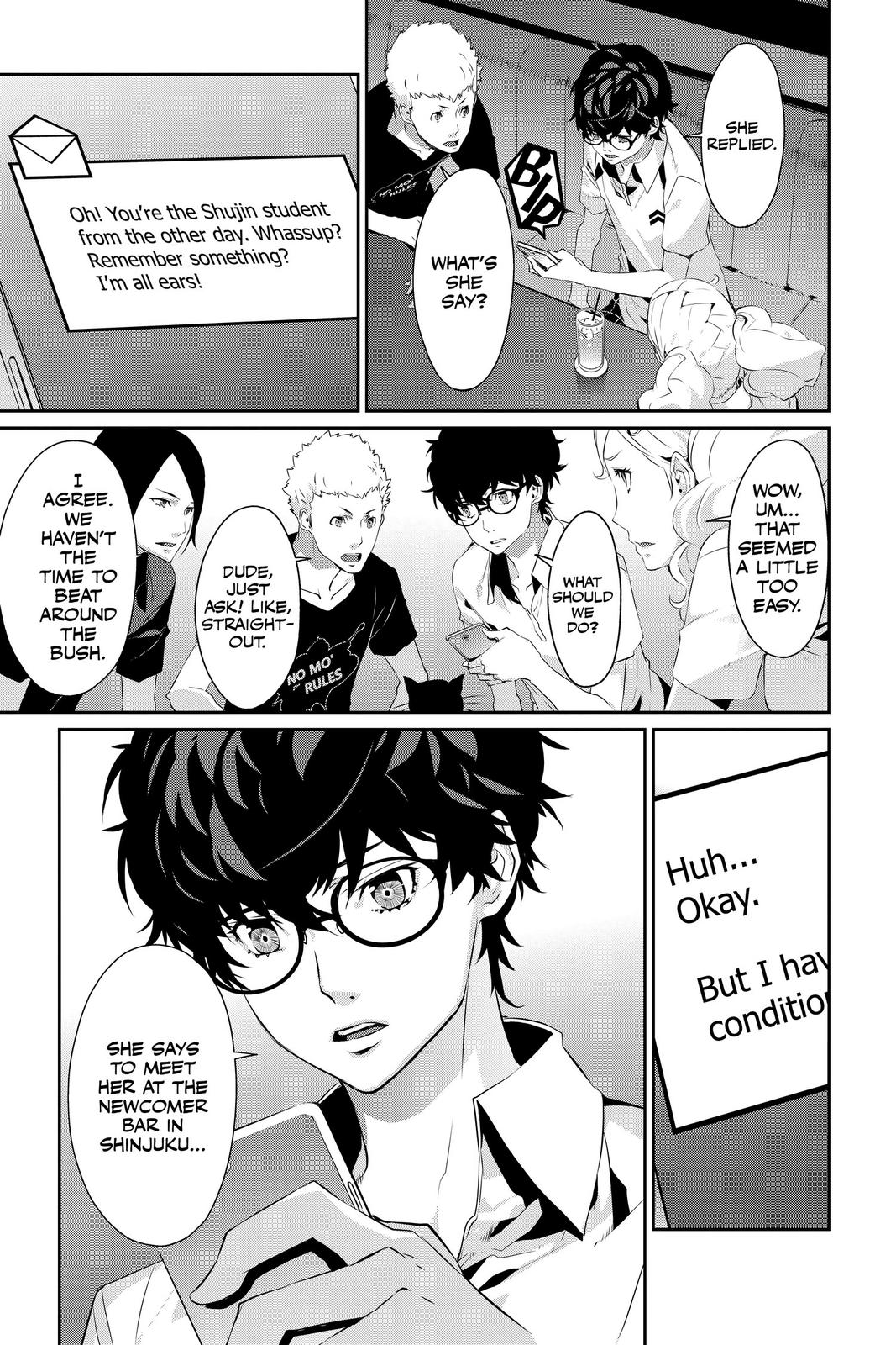 Persona 5 Chapter 25 page 11 - Chapter 25