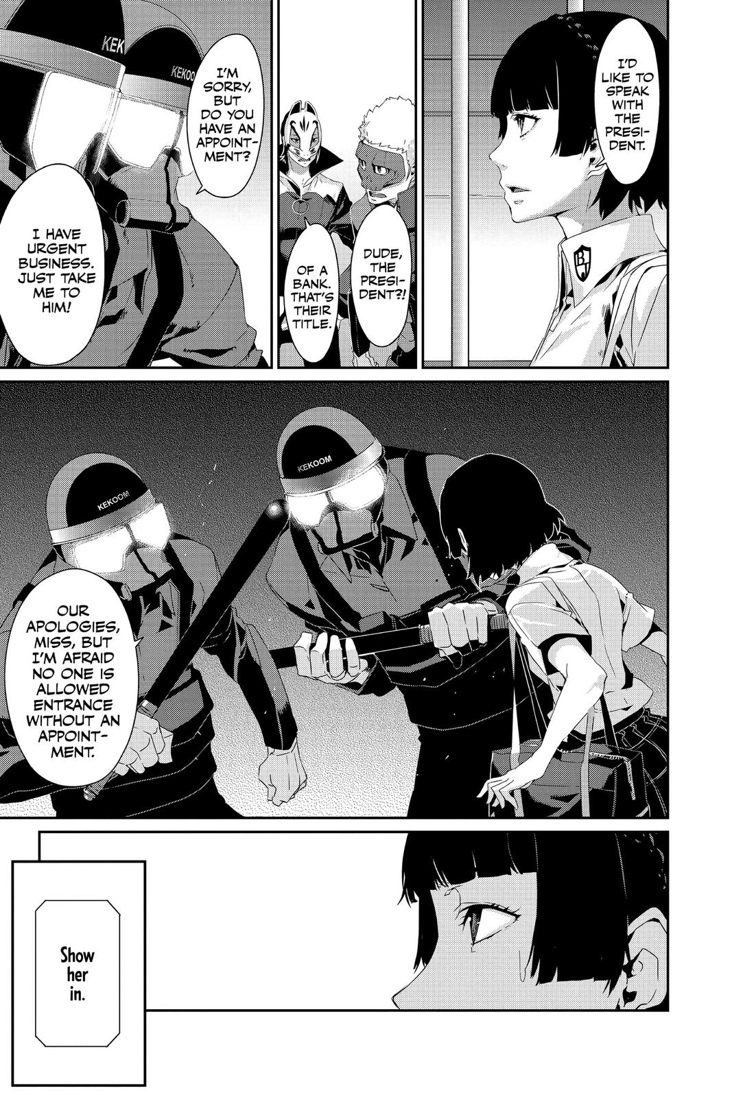 Persona 5 Chapter 27 page 13 - Chapter 27