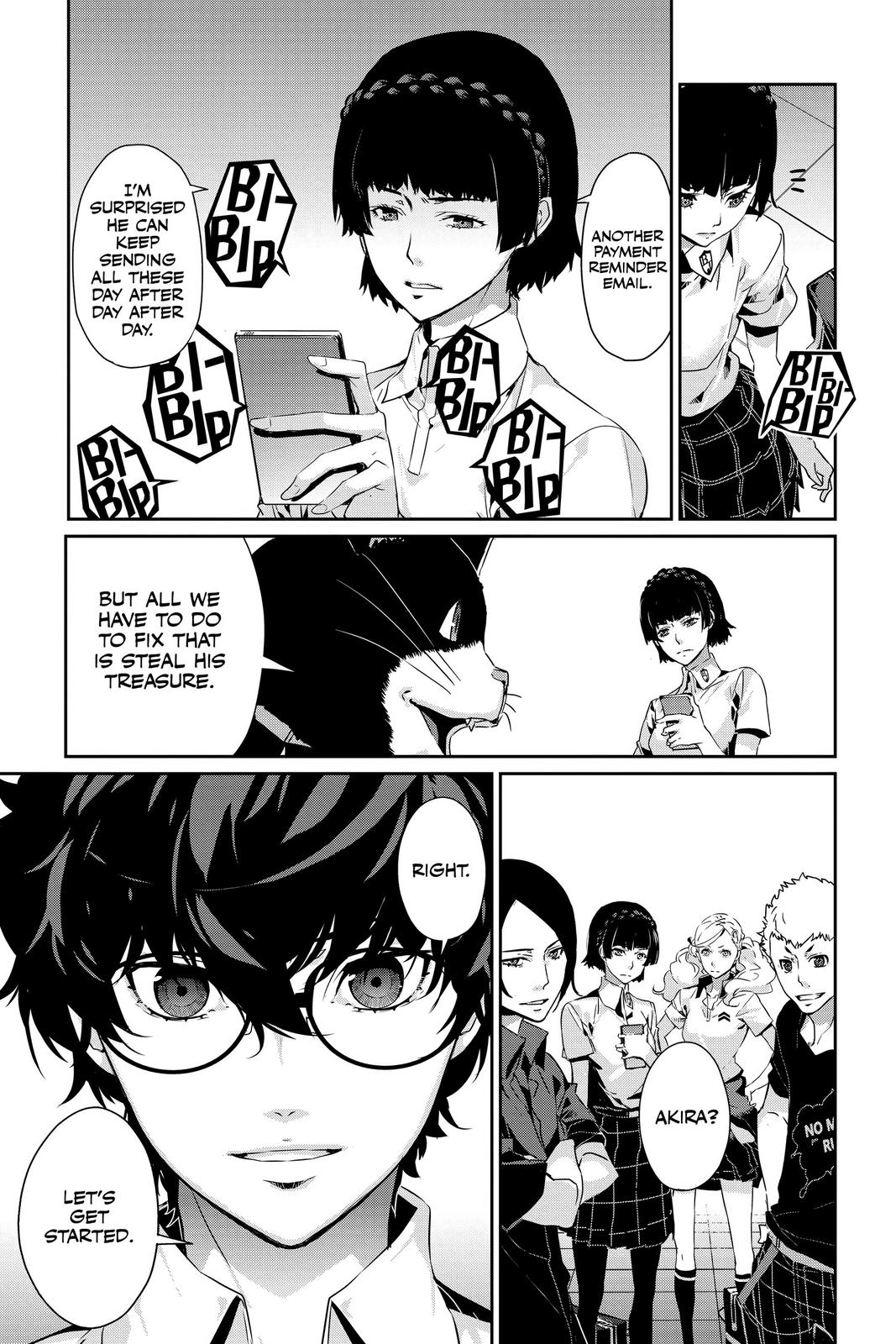 Persona 5 Chapter 31 page 9 - Chapter 31