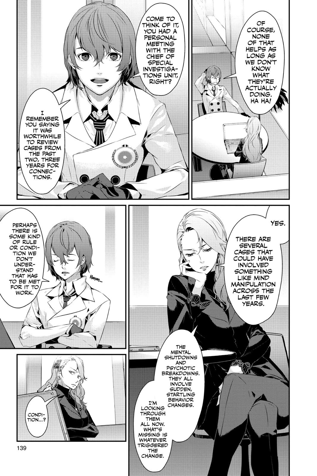 Persona 5 Chapter 33 page 5 - Chapter 33