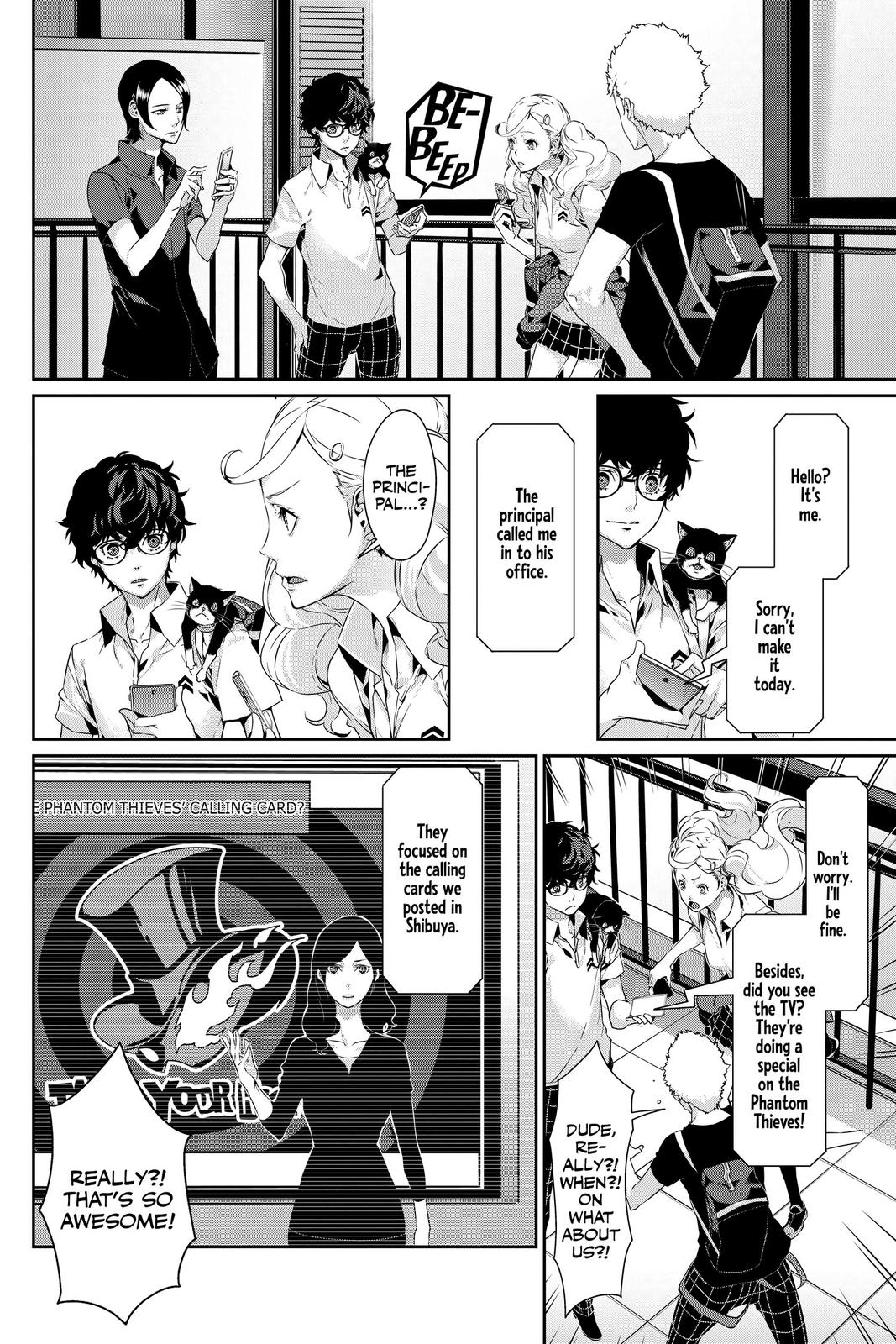 Persona 5 Chapter 33 page 8 - Chapter 33