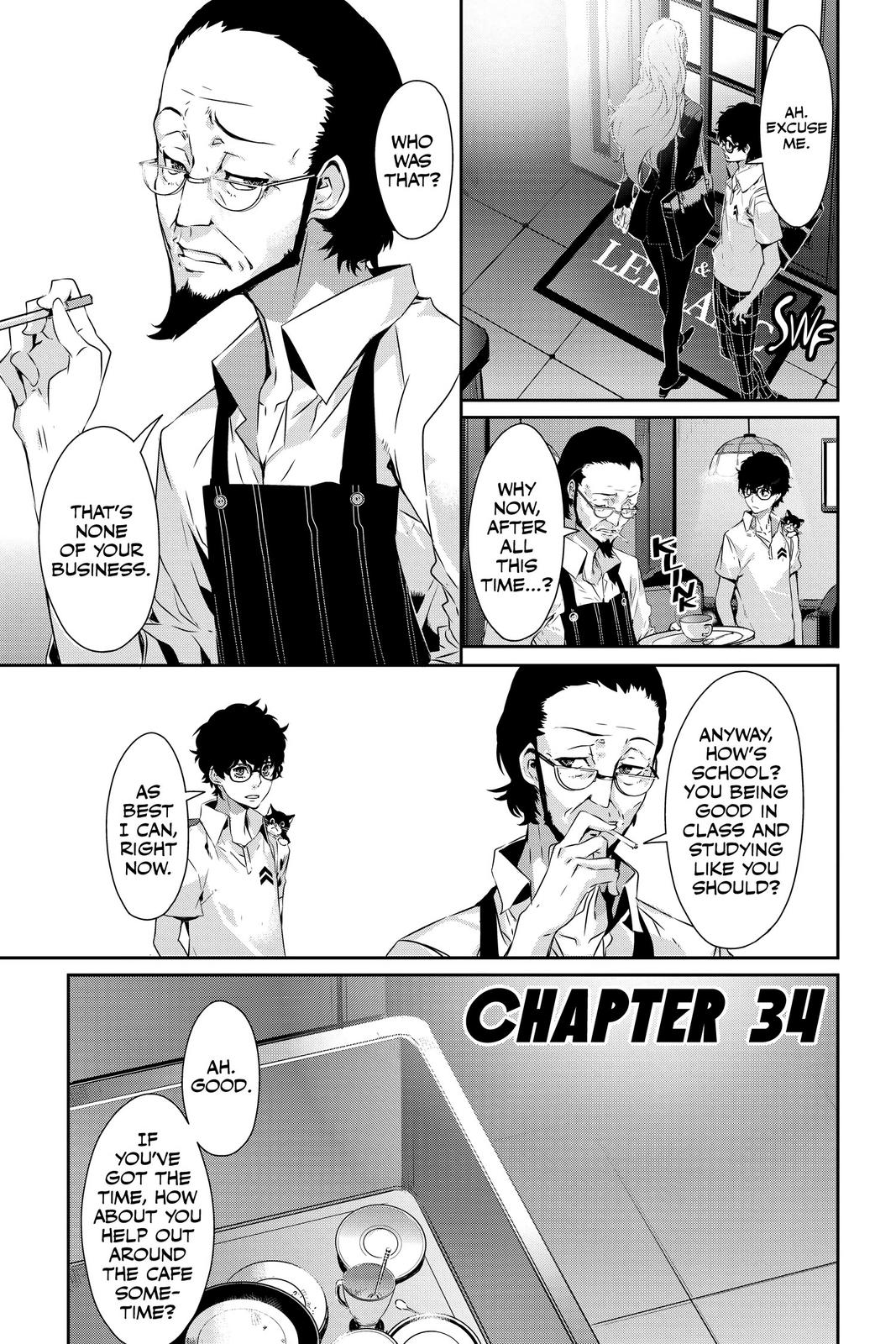 Persona 5 Chapter 34 page 1 - Chapter 34
