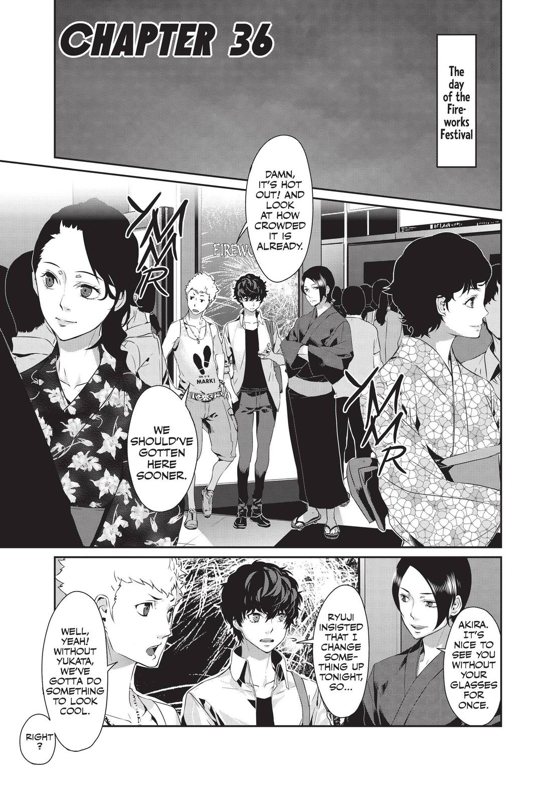 Persona 5 Chapter 36 page 1 - Chapter 36