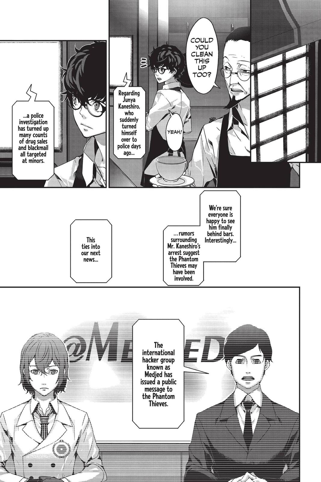 Persona 5 Chapter 36 page 17 - Chapter 36