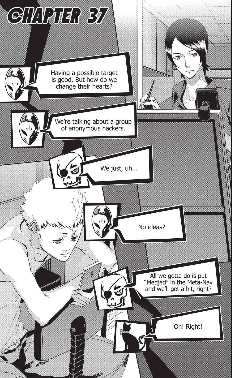 Persona 5 Chapter 37 page 1 - Chapter 37