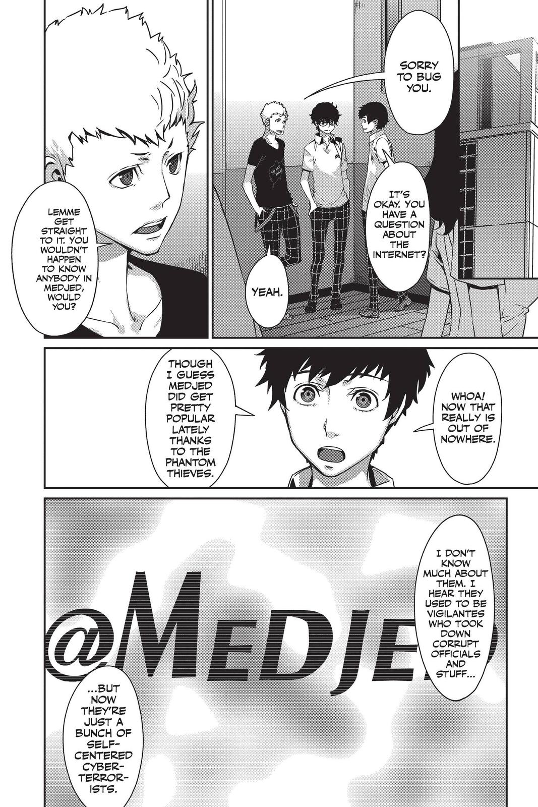 Persona 5 Chapter 37 page 4 - Chapter 37