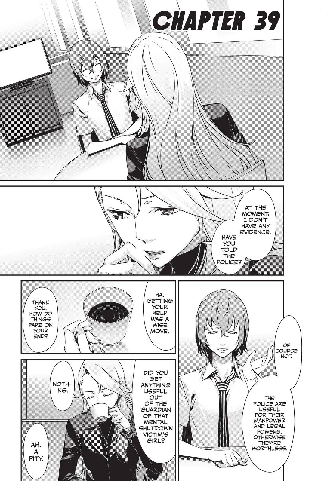 Persona 5 Chapter 39 page 1 - Chapter 39