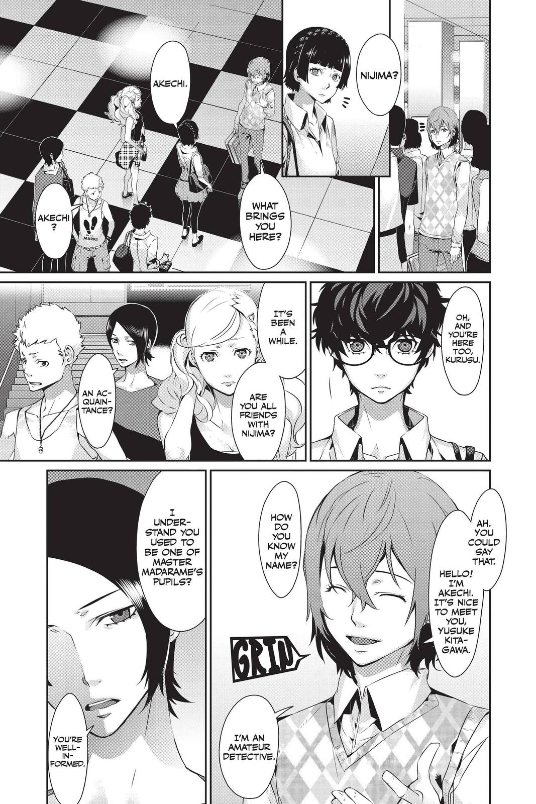 Persona 5 Chapter 39 page 7 - Chapter 39