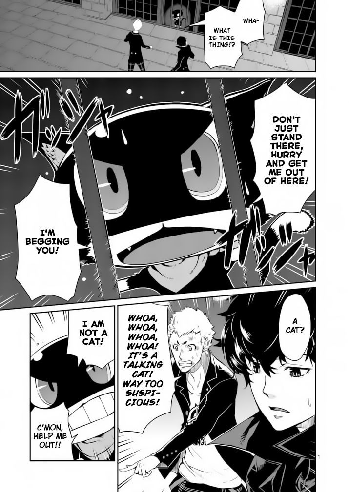 Persona 5 Chapter 4 page 1 - Chapter 4