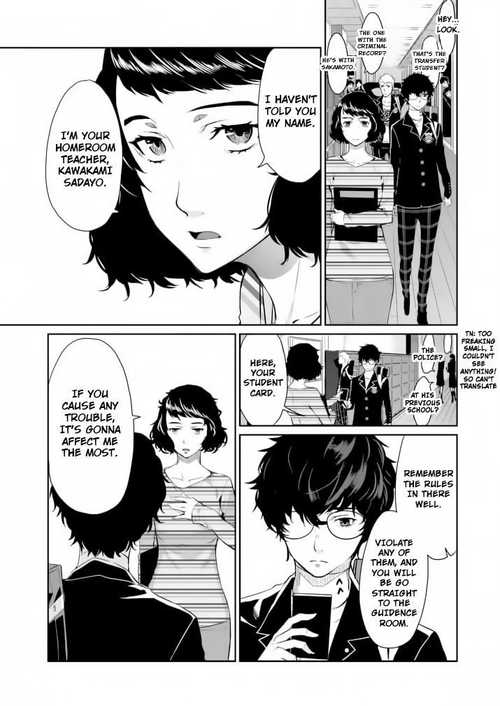 Persona 5 Chapter 4 page 27 - Chapter 4