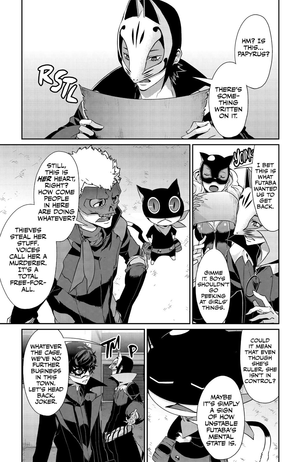 Persona 5 Chapter 42 page 23 - Chapter 42