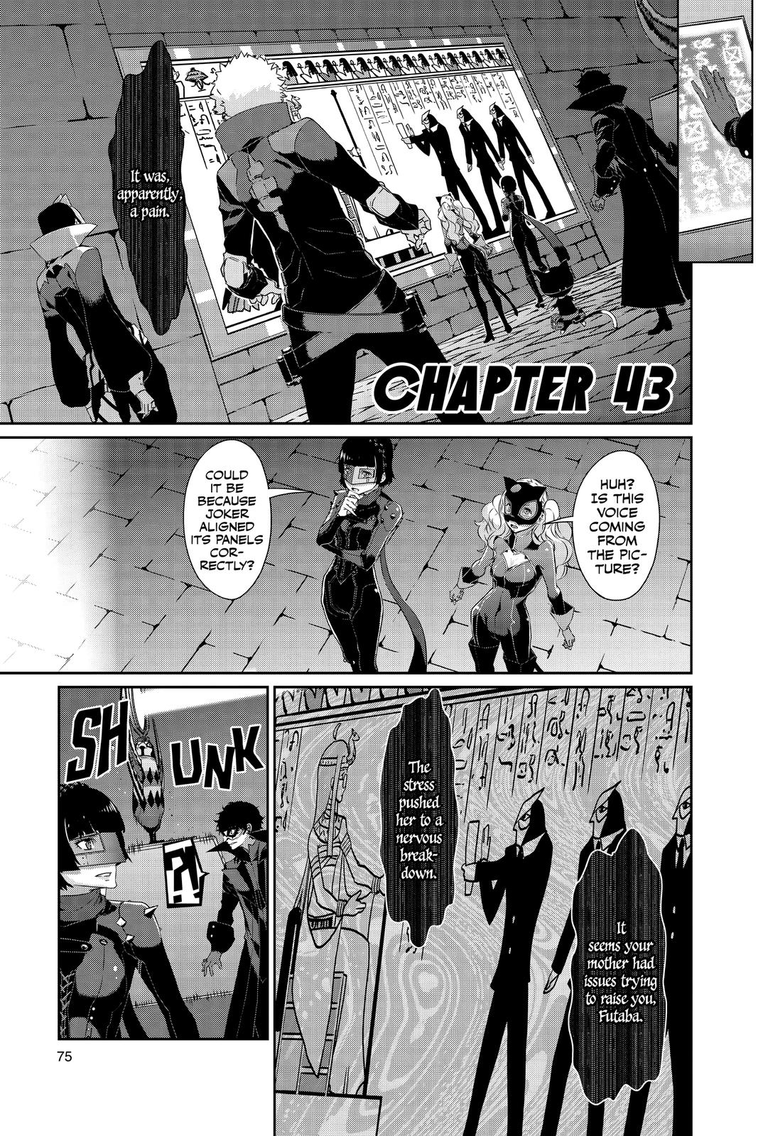 Persona 5 Chapter 43 page 1 - Chapter 43