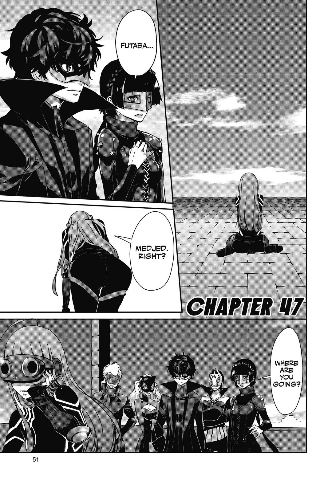 Persona 5 Chapter 47 page 1 - Chapter 47
