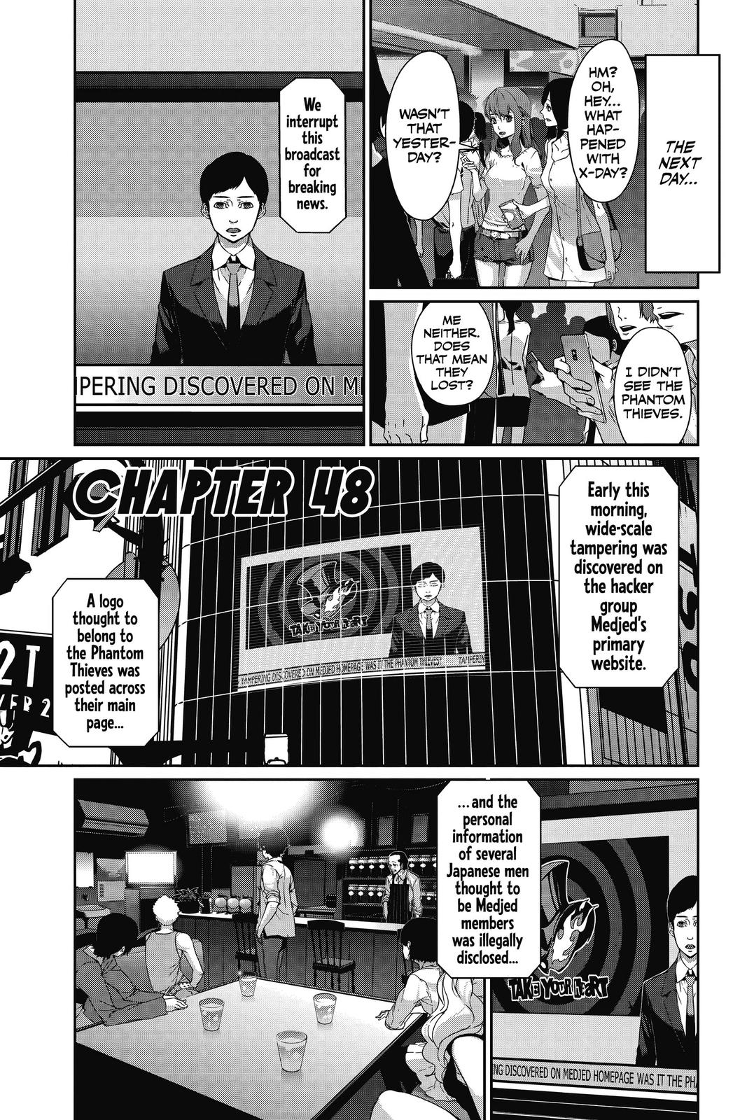 Persona 5 Chapter 48 page 1 - Chapter 48