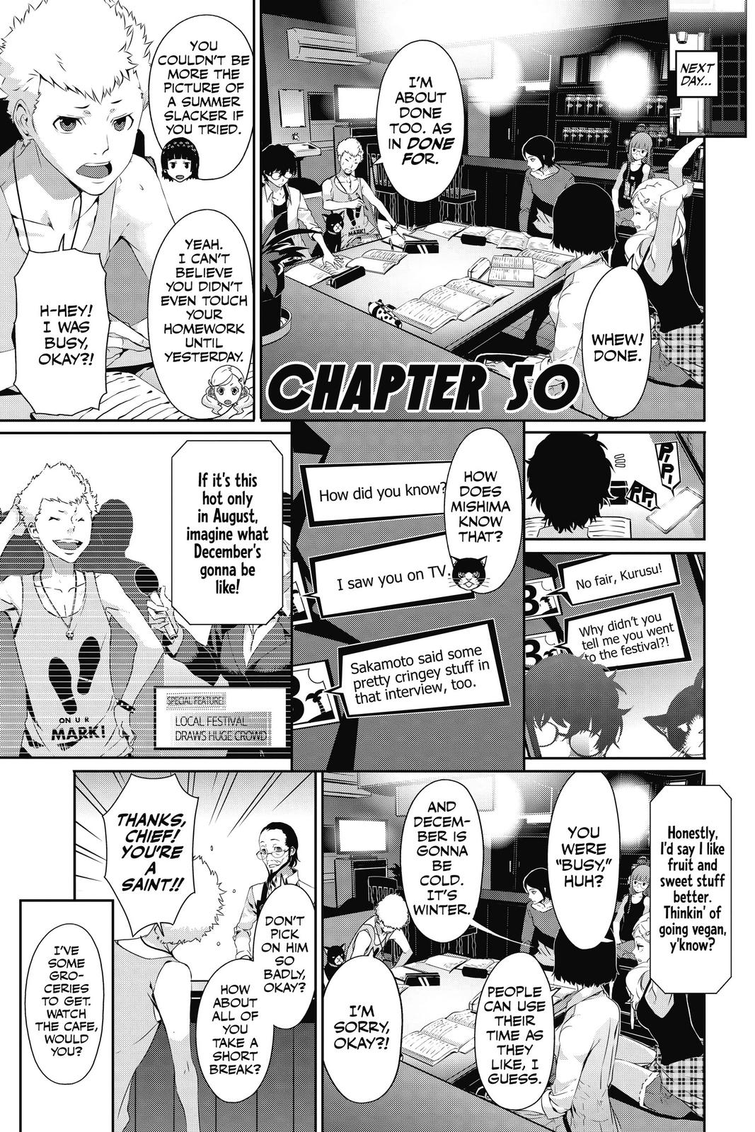 Persona 5 Chapter 50 page 1 - Chapter 50