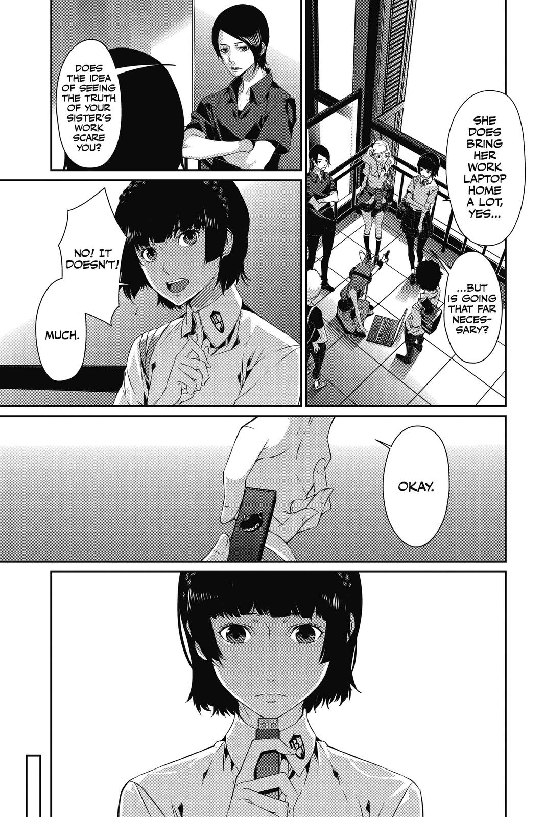 Persona 5 Chapter 50 page 17 - Chapter 50