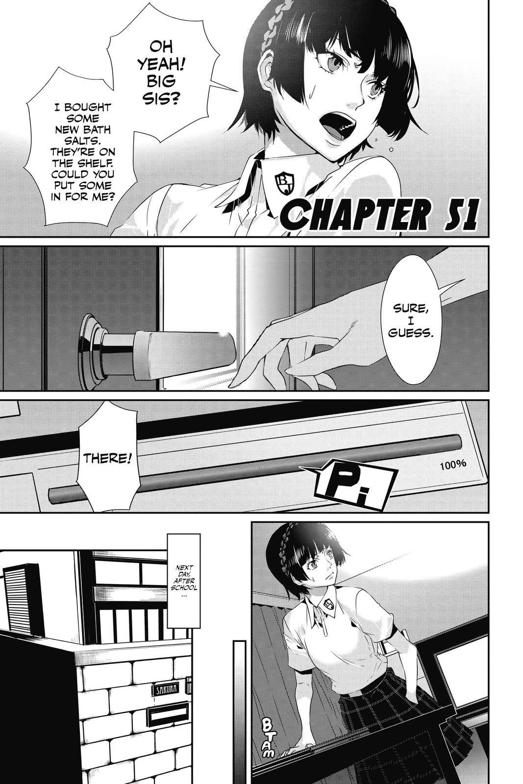 Persona 5 Chapter 51 page 1 - Chapter 51