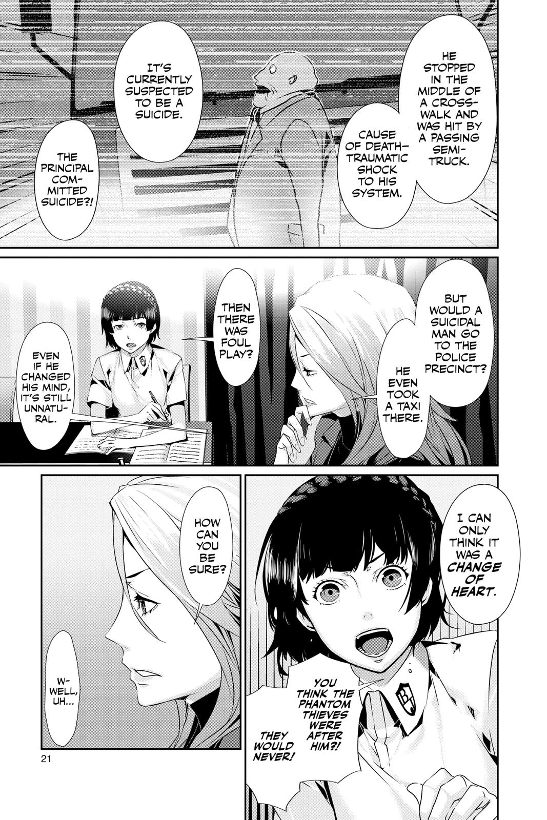 Persona 5 Chapter 52 page 22 - Chapter 52