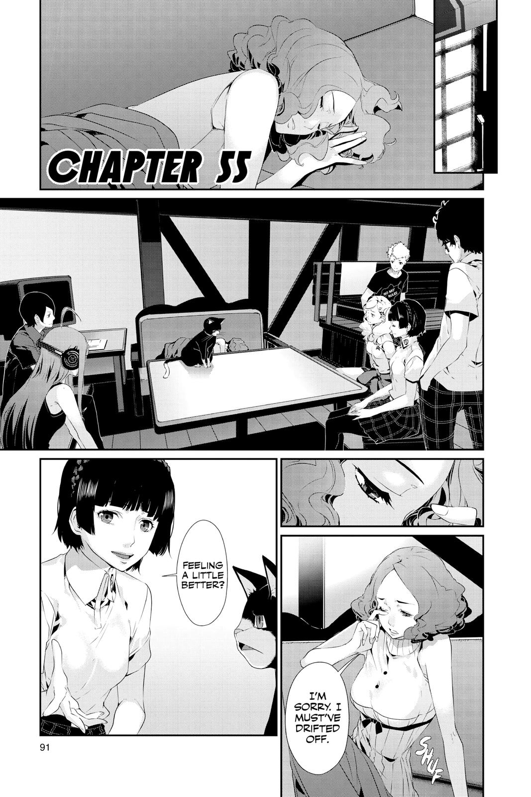 Persona 5 Chapter 55 page 1 - Chapter 55