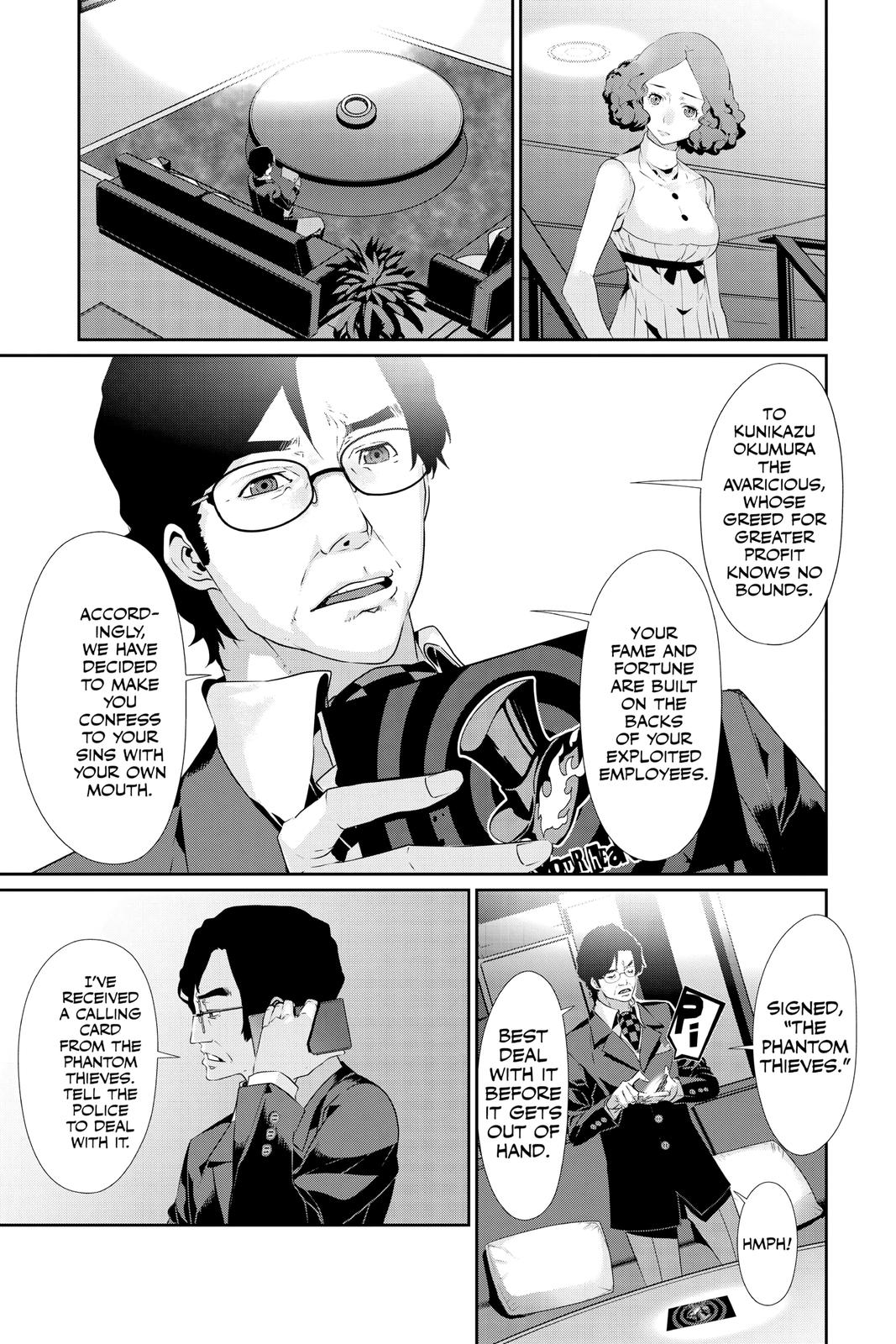 Persona 5 Chapter 57 page 20 - Chapter 57
