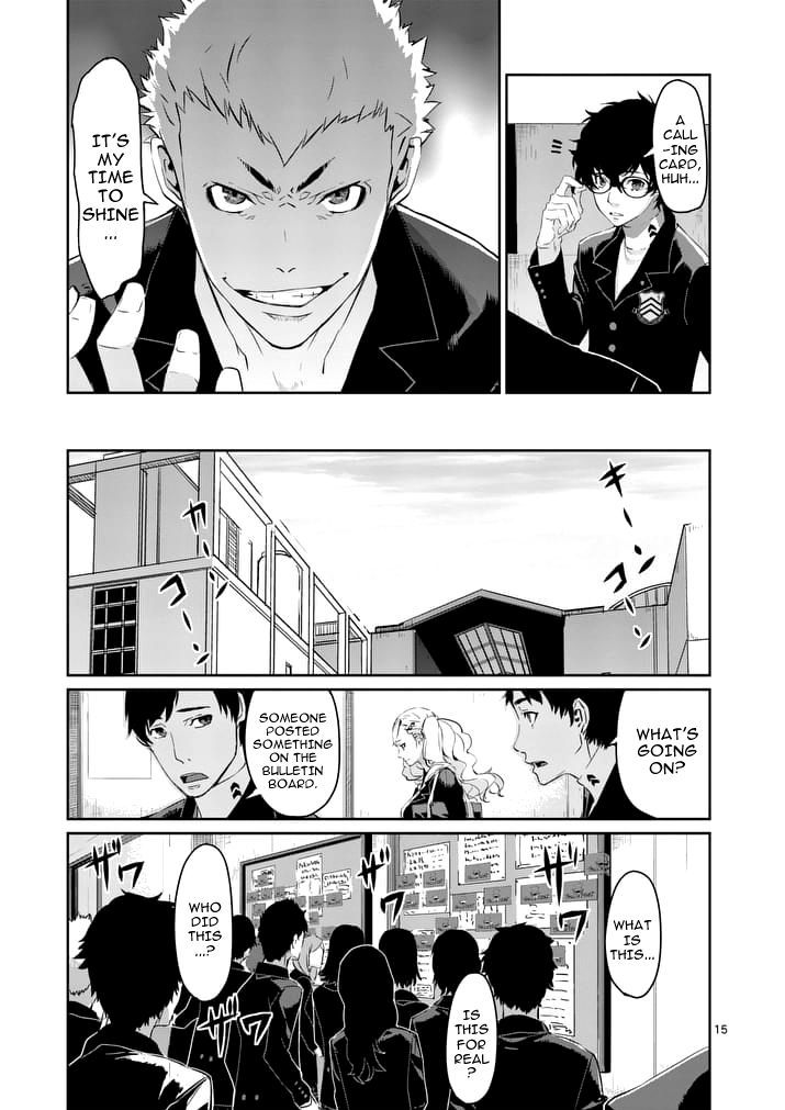Persona 5 Chapter 7 page 15 - Chapter 7