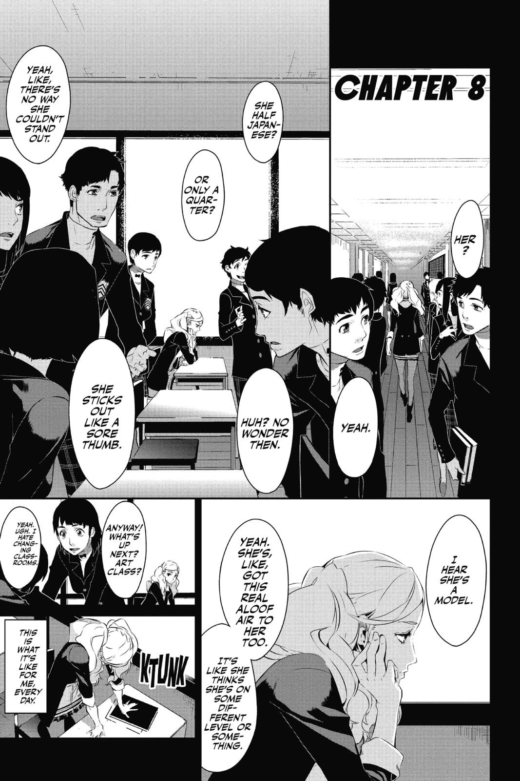 Persona 5 Chapter 8 page 1 - Chapter 8