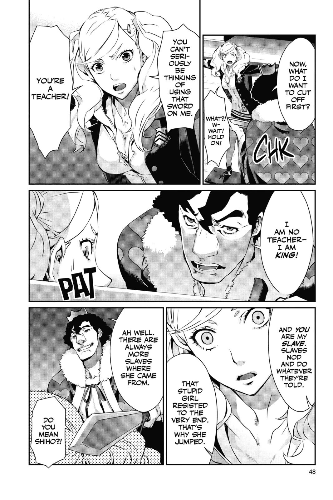 Persona 5 Chapter 8 page 12 - Chapter 8