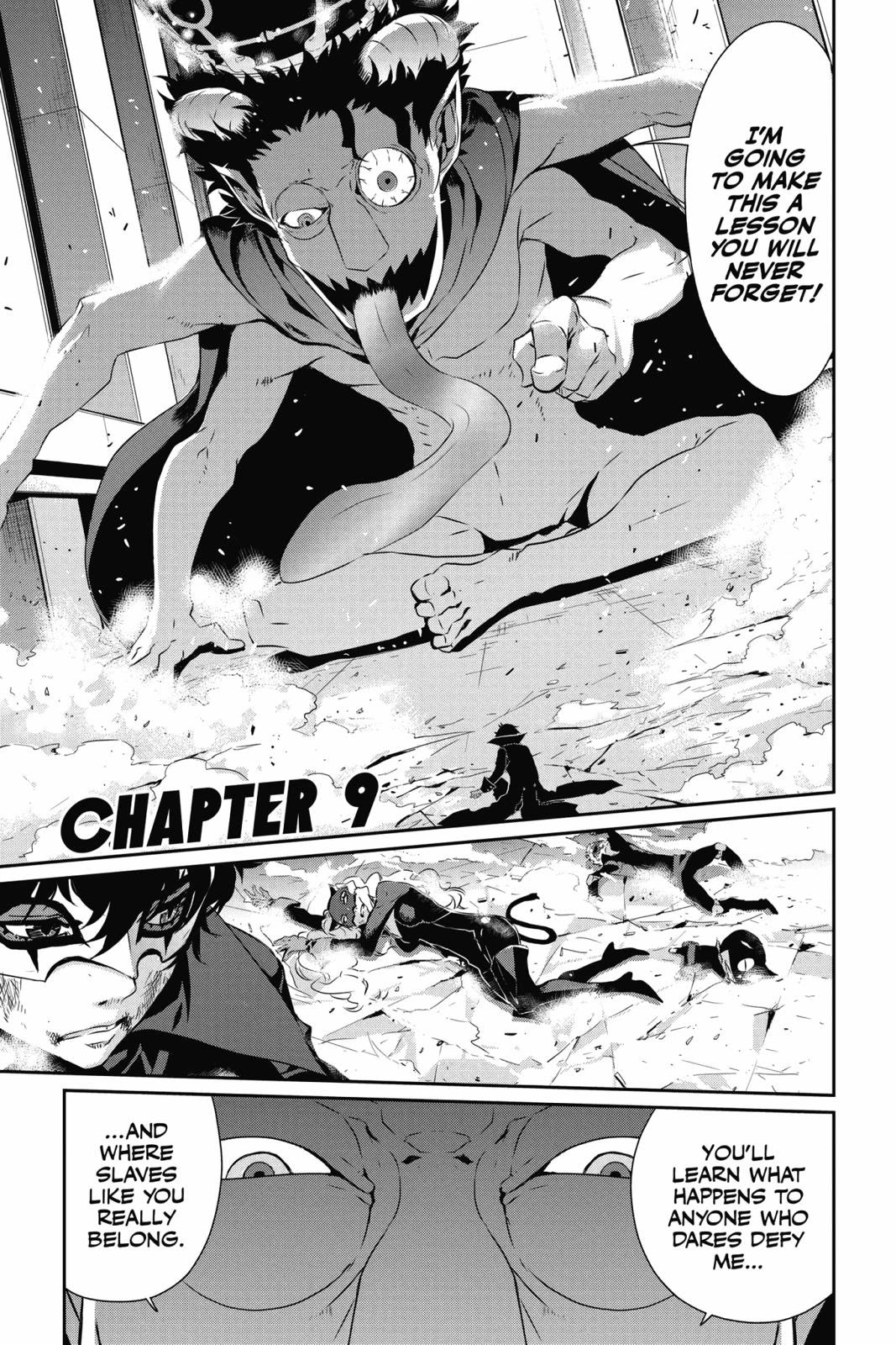 Persona 5 Chapter 9 page 1 - Chapter 9