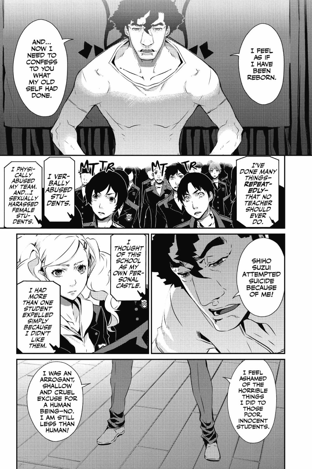 Persona 5 Chapter 9 page 34 - Chapter 9