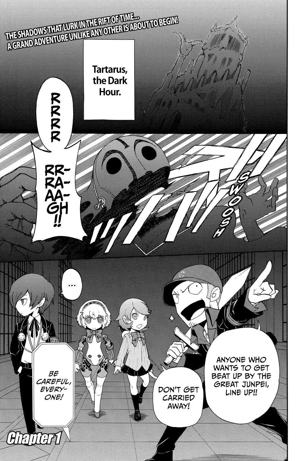 Persona Q - Shadow of the Labyrinth - Side: P3 Chapter 1 page 1 - Chapter 1