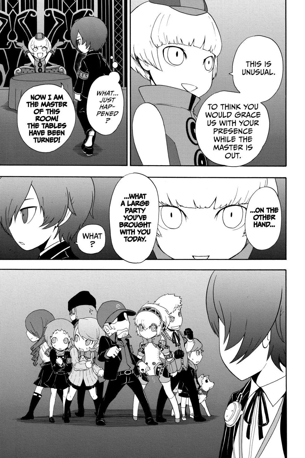 Persona Q - Shadow of the Labyrinth - Side: P3 Chapter 1 page 21 - Chapter 1