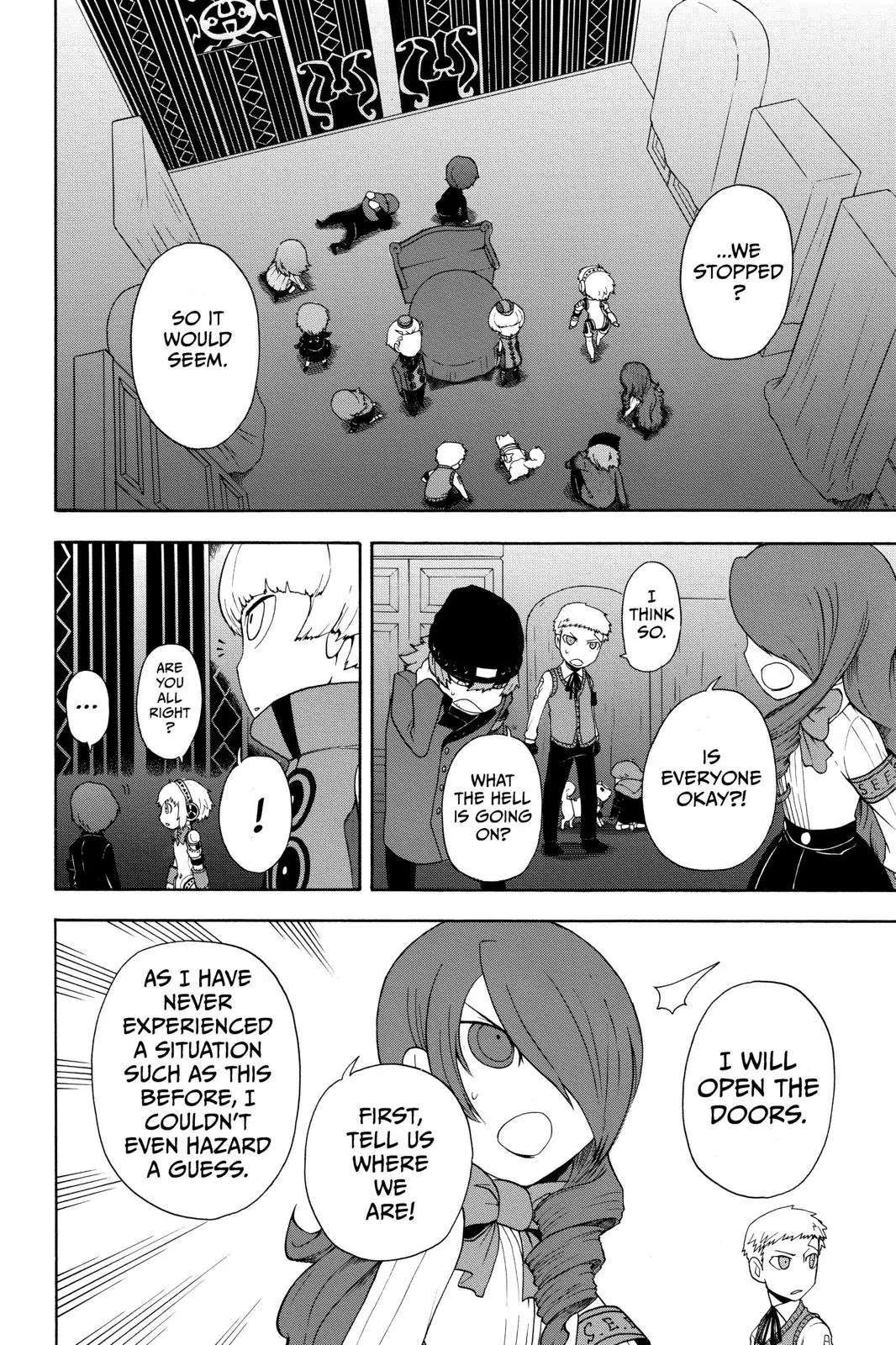 Persona Q - Shadow of the Labyrinth - Side: P3 Chapter 1 page 28 - Chapter 1