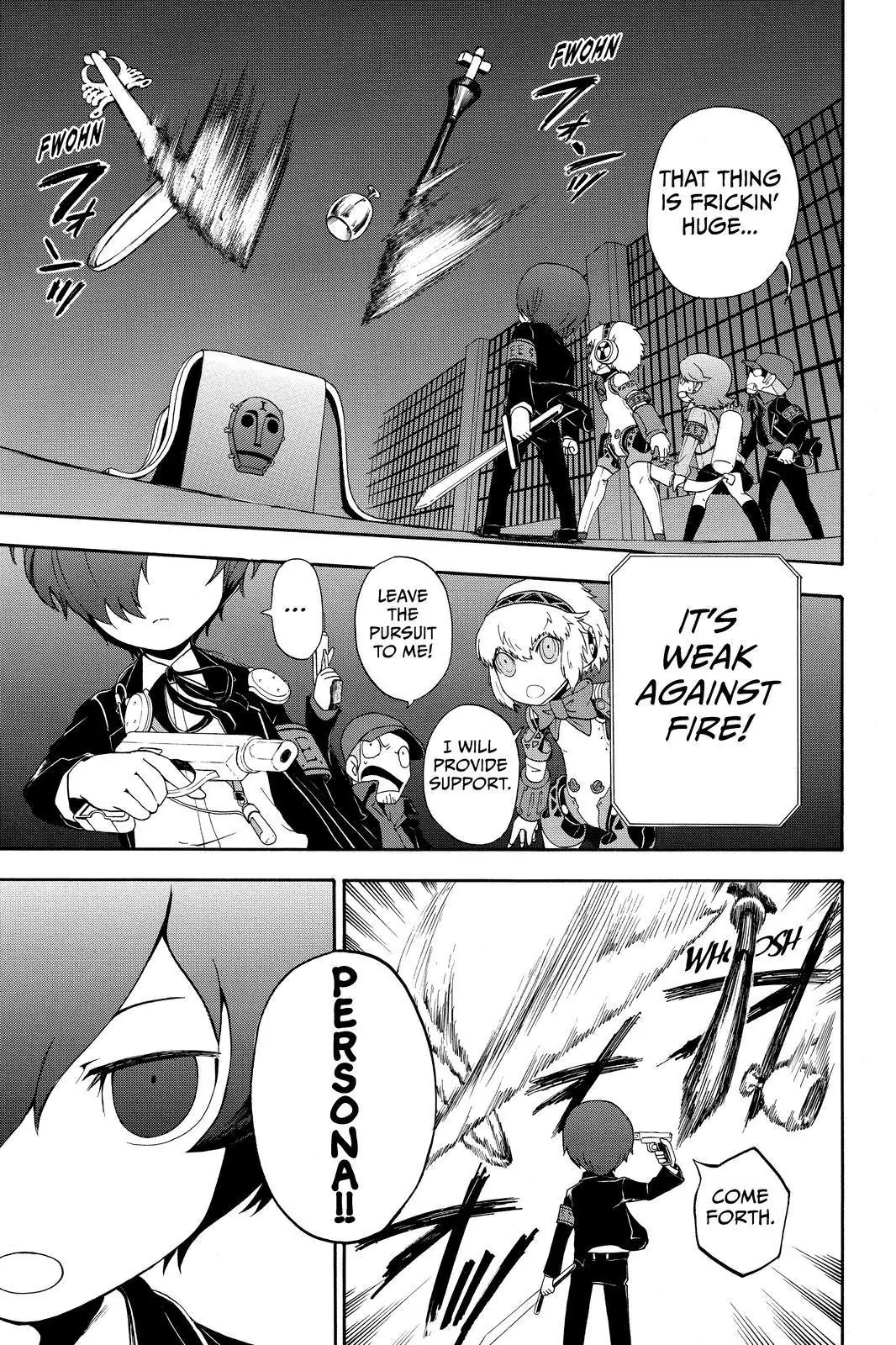 Persona Q - Shadow of the Labyrinth - Side: P3 Chapter 1 page 3 - Chapter 1