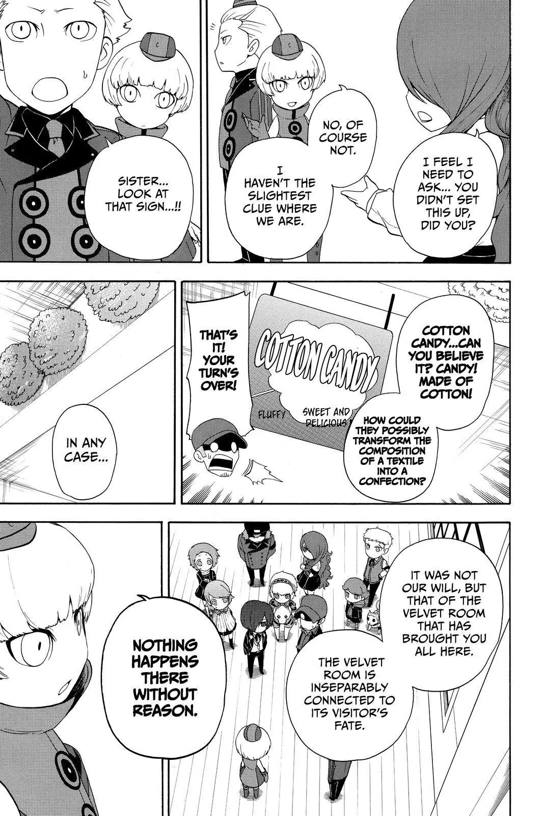 Persona Q - Shadow of the Labyrinth - Side: P3 Chapter 1 page 33 - Chapter 1