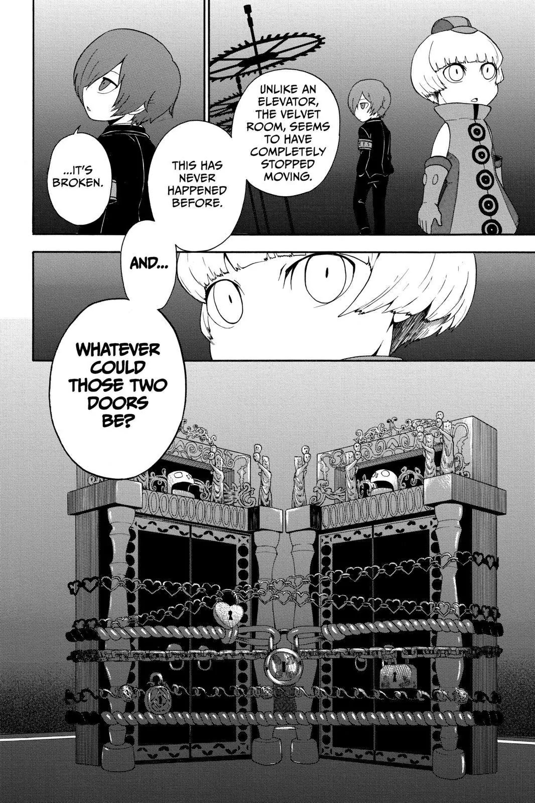 Persona Q - Shadow of the Labyrinth - Side: P3 Chapter 1 page 36 - Chapter 1