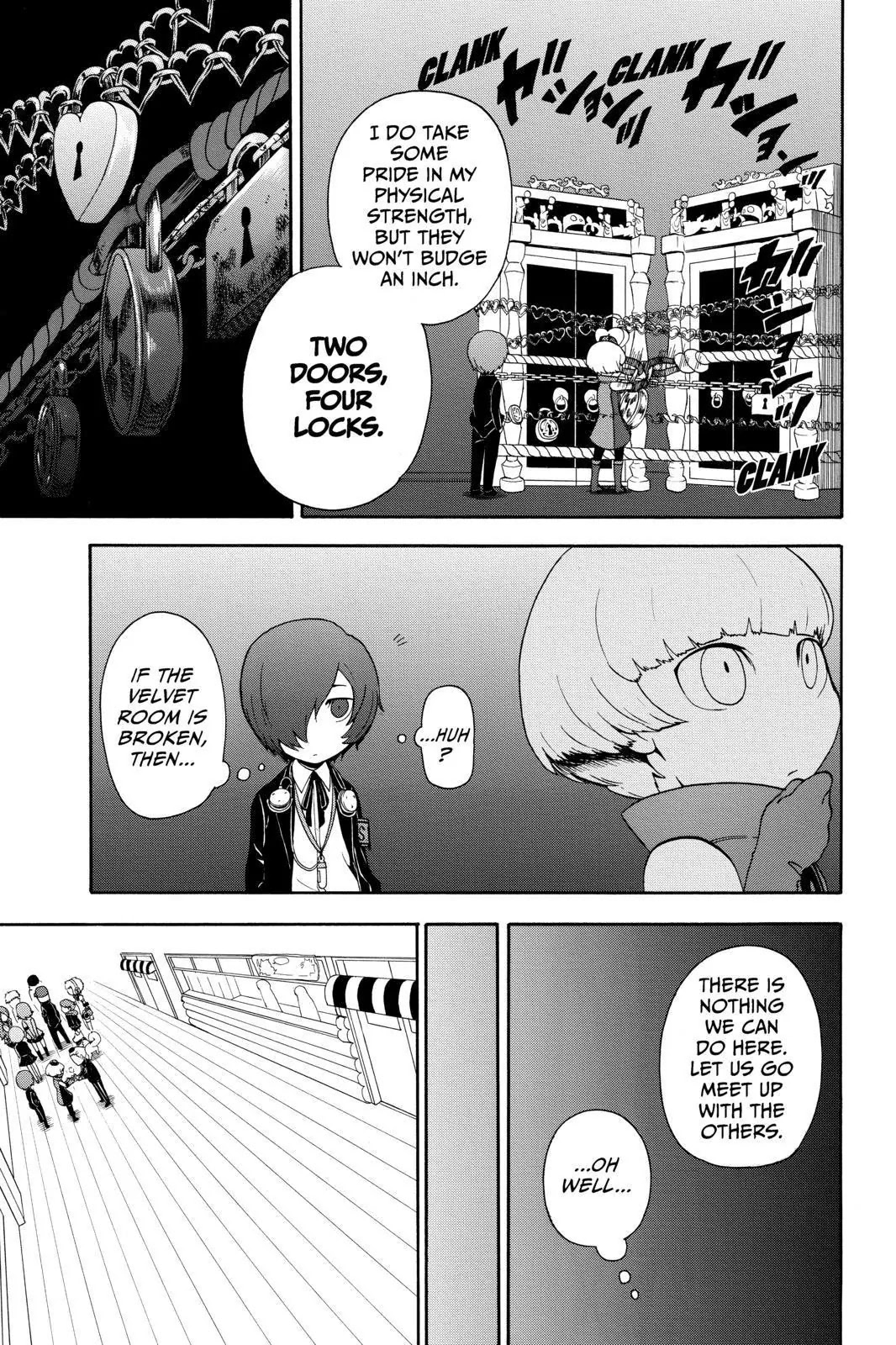 Persona Q - Shadow of the Labyrinth - Side: P3 Chapter 1 page 37 - Chapter 1