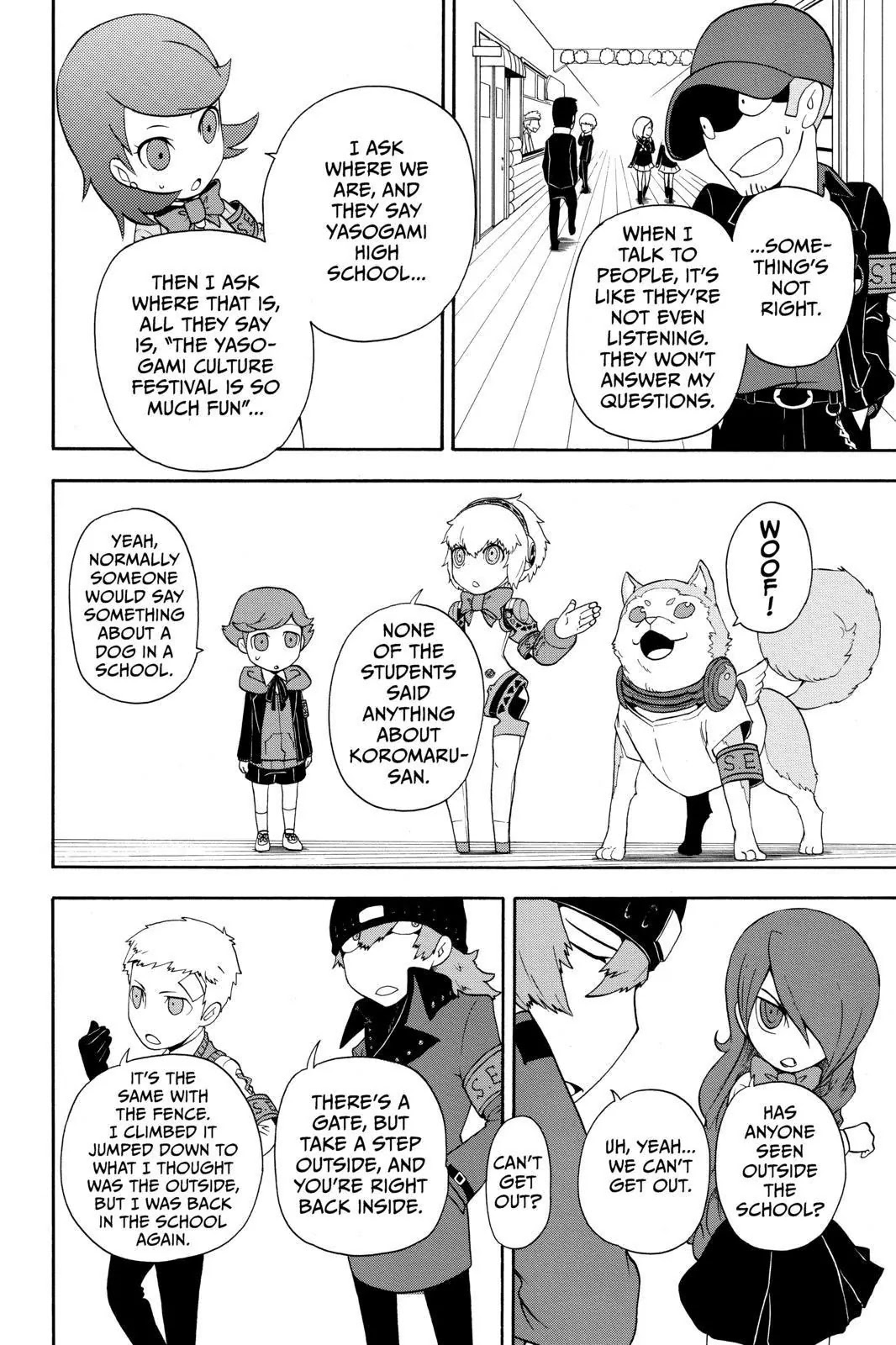 Persona Q - Shadow of the Labyrinth - Side: P3 Chapter 1 page 38 - Chapter 1