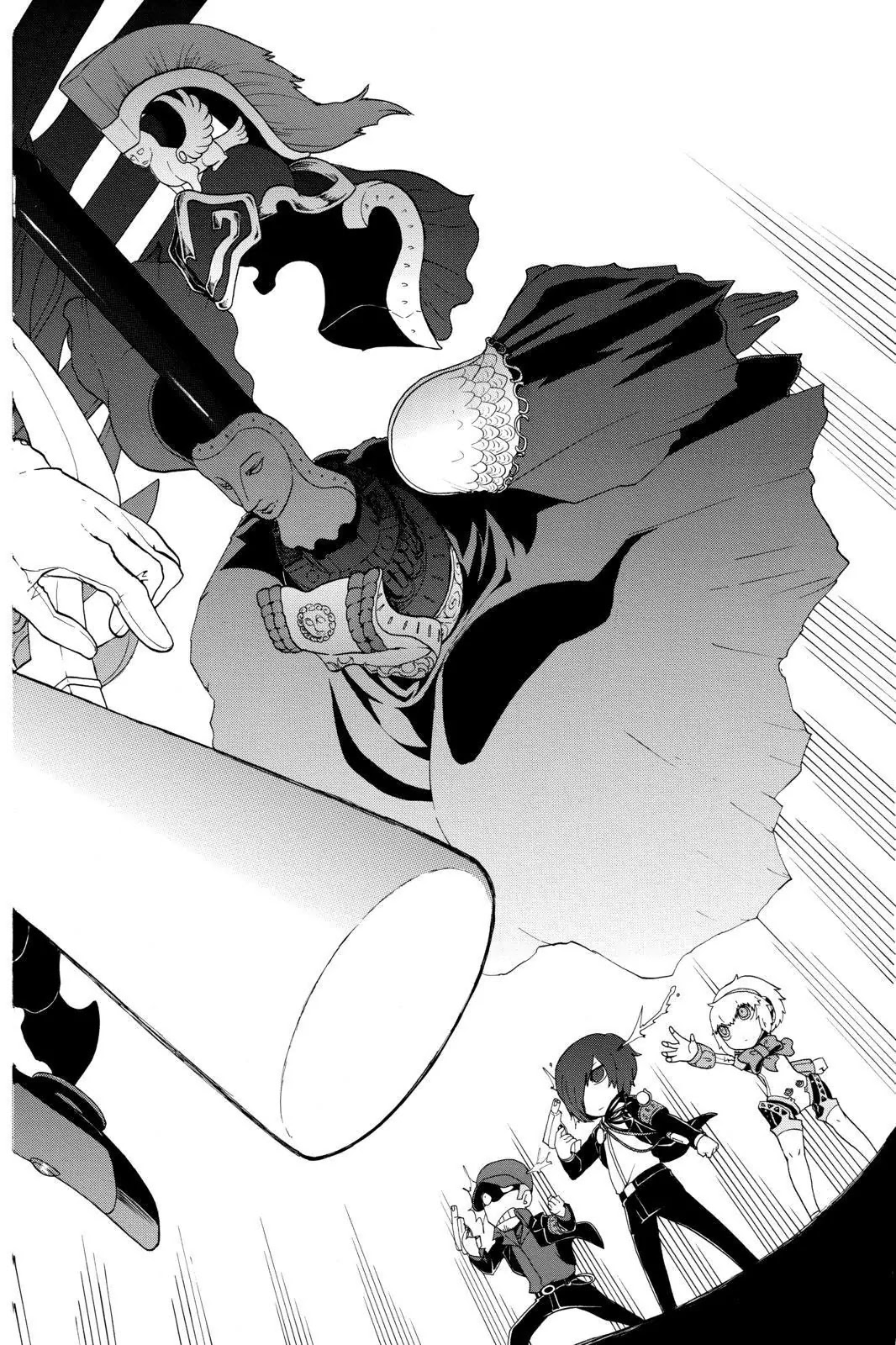 Persona Q - Shadow of the Labyrinth - Side: P3 Chapter 1 page 4 - Chapter 1