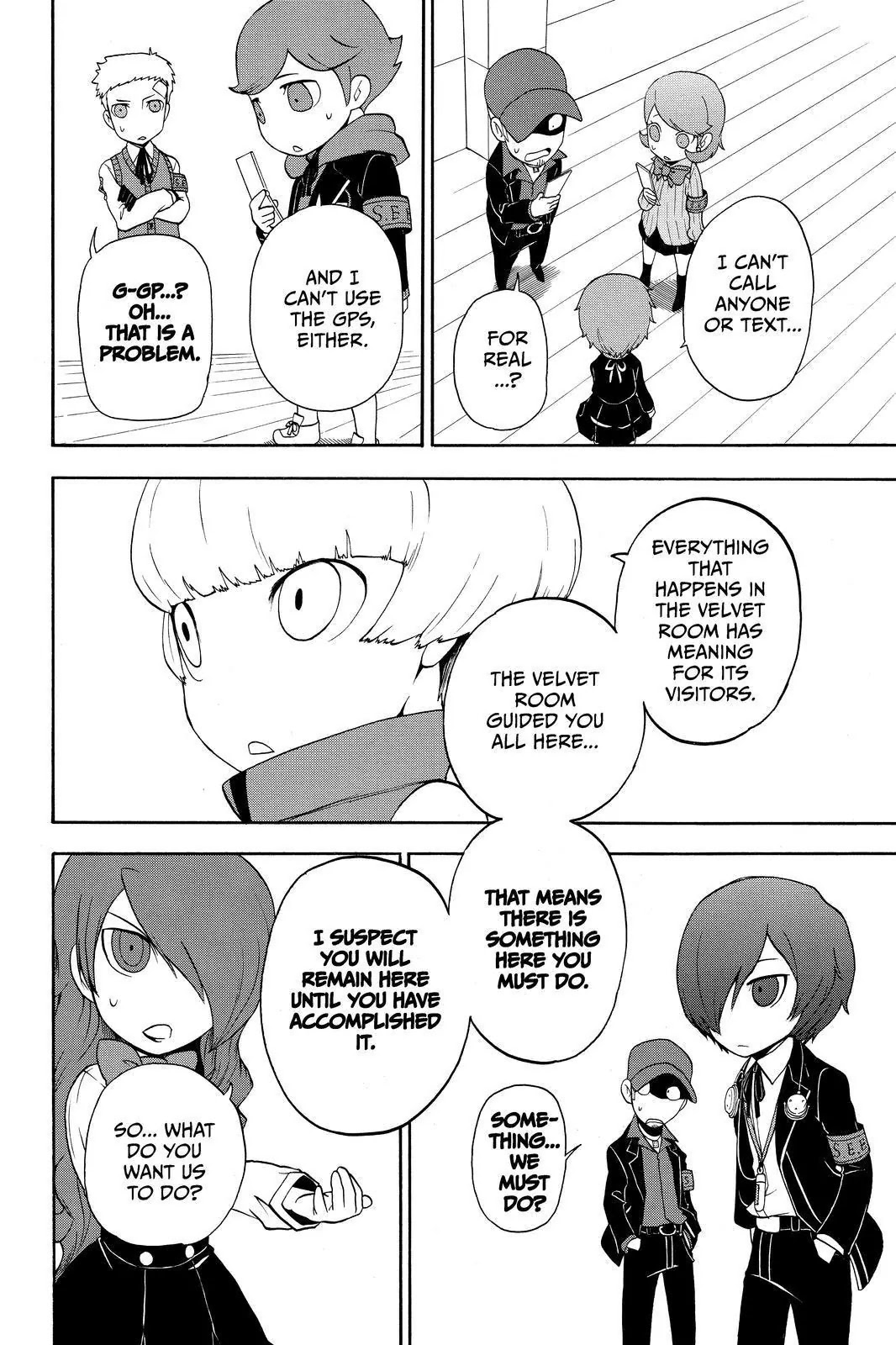 Persona Q - Shadow of the Labyrinth - Side: P3 Chapter 1 page 40 - Chapter 1