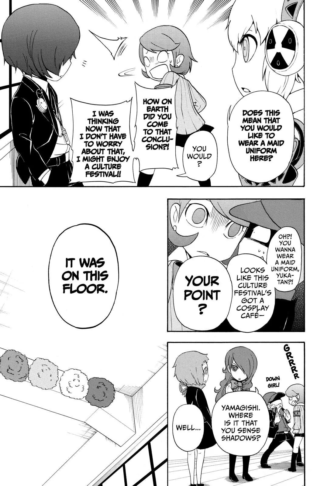 Persona Q - Shadow of the Labyrinth - Side: P3 Chapter 1 page 45 - Chapter 1