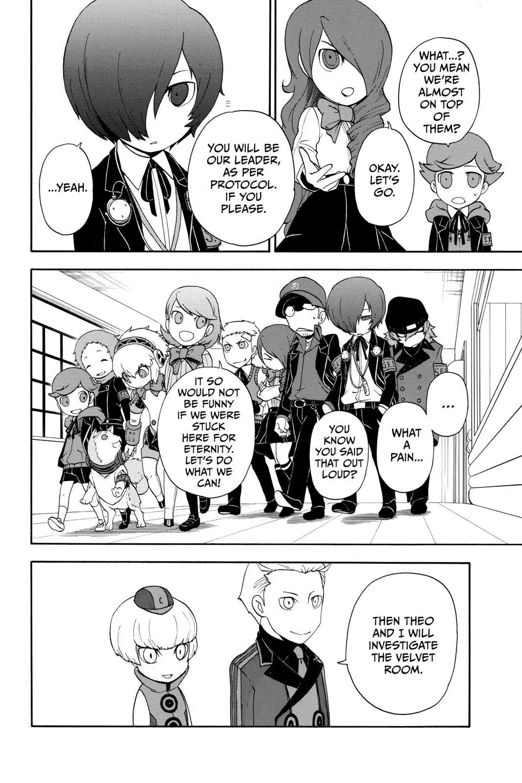 Persona Q - Shadow of the Labyrinth - Side: P3 Chapter 1 page 46 - Chapter 1