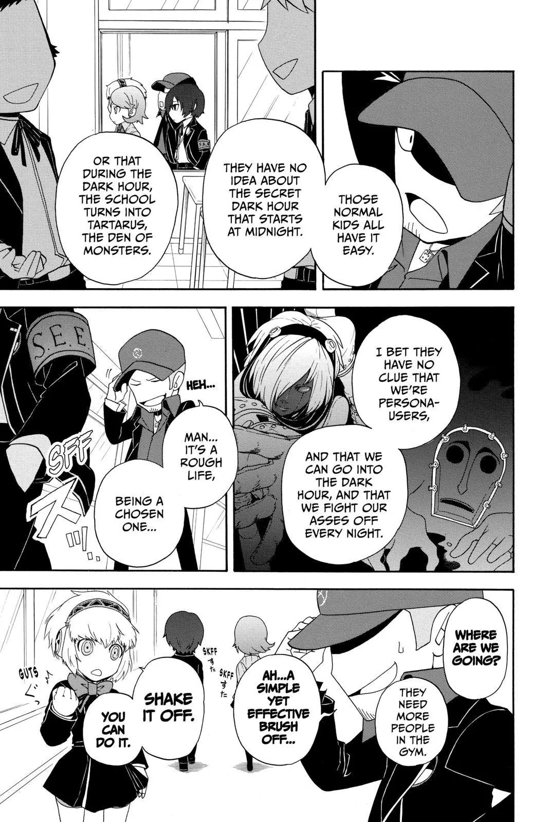 Persona Q - Shadow of the Labyrinth - Side: P3 Chapter 1 page 9 - Chapter 1