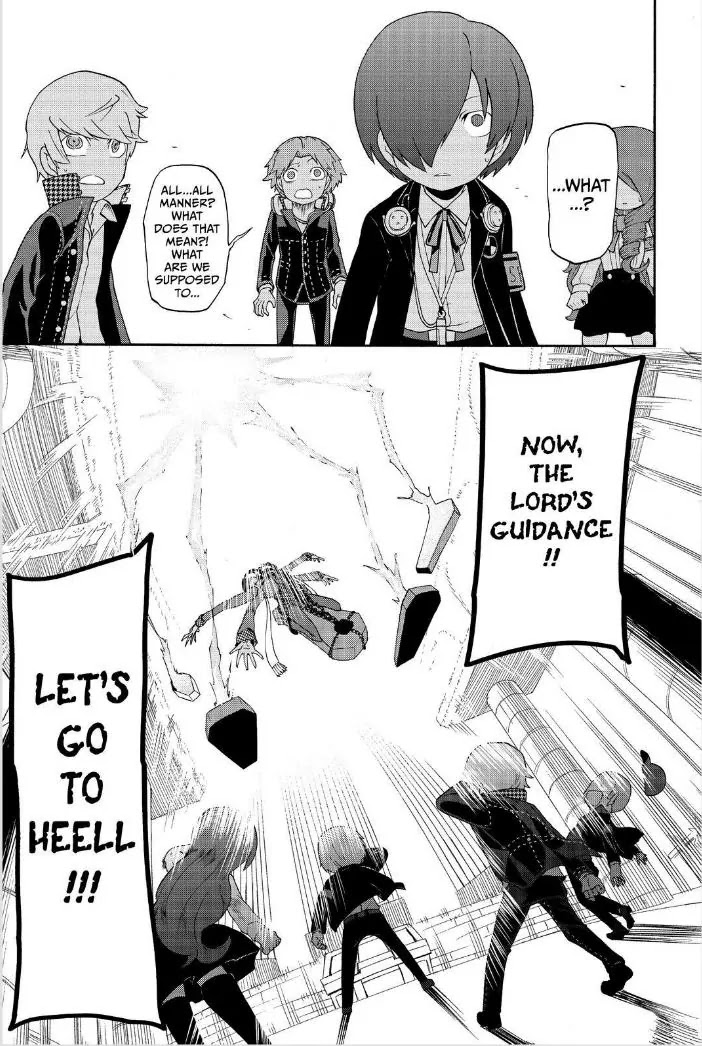 Persona Q - Shadow of the Labyrinth - Side: P3 Chapter 10 page 21 - Chapter 10